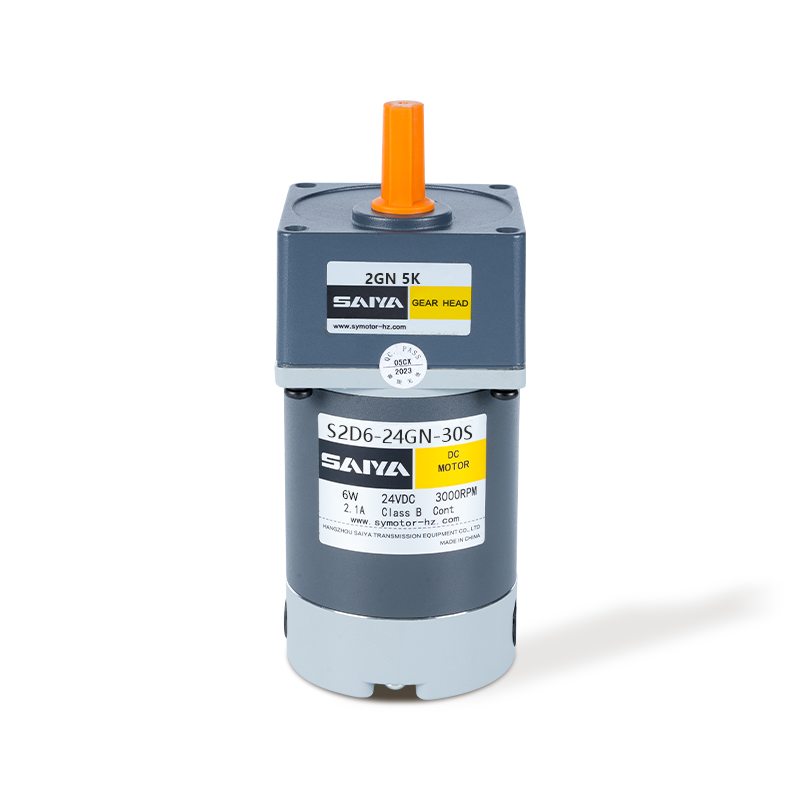 6W Pinsel DC -Zahnradmotoren